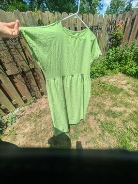 Light Green Babydoll Sundress